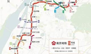南京地铁十号线线路图